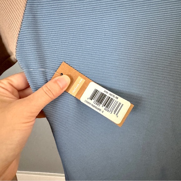 Seea Doheny Rash Guard, Pastel Rib, S - Picture 3 of 4